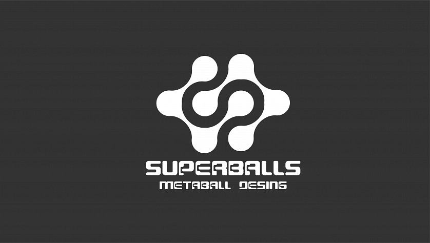 Разработка логотипа Superball metaball desing image 1