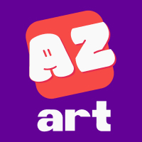 Логотип для продюсерского центра "Азарт"