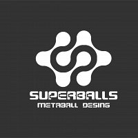 Разработка логотипа Superball metaball desing